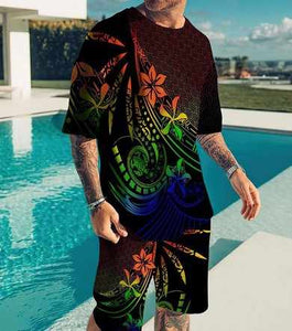 Men's Summer Shorts T-Shirt 