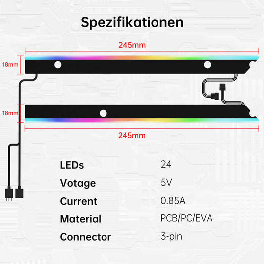 Gaming lights . اضاءات قيمنق