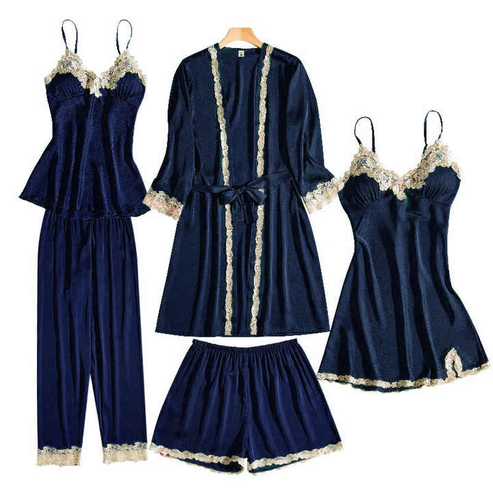 Women's satin pajama set