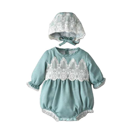Ruffle With Hat Boutique Toddler Girls Clothes Set-مجموعة ملابس بناتي صغيرة