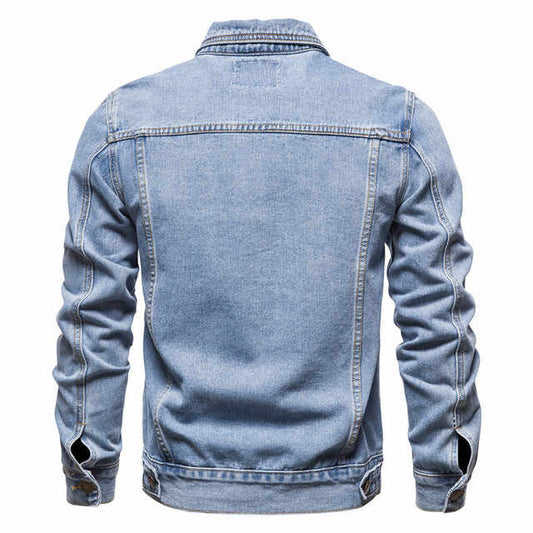 jeans jacket . جاكيت جينز