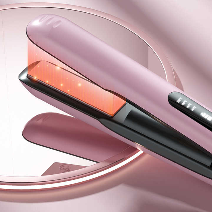 Hywestger Fast Heating Cordless Electric Hair. فرشاة فرد الشعر الكهربائية اللاسلكية سريعة التسخين من