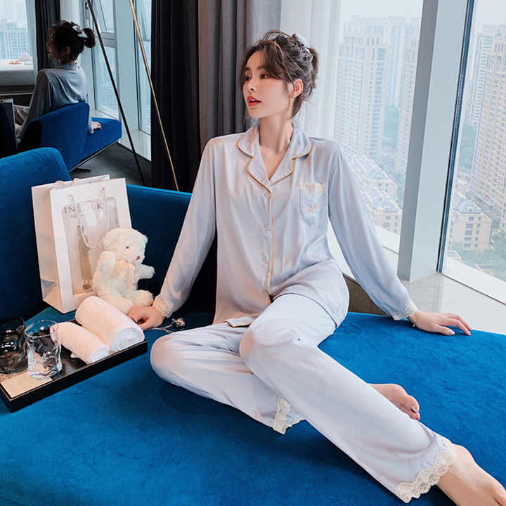 silk pajamas