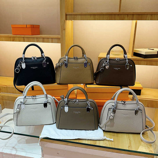 حقيبة يد من الجلد بتصميم سافيانو جديد وفاخر - New Luxury Saffiano Leather Handbag