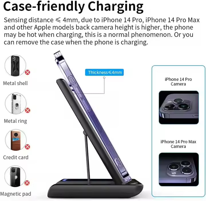 Wireless charging base . قاعدة شحن لاسلكية
