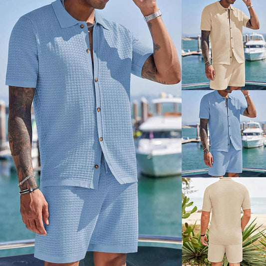 قمصان رجالي بأكمام قصيرة