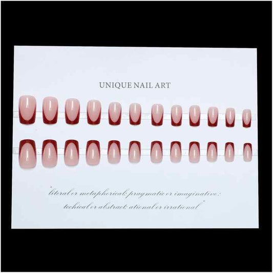 False Nails Faux Ongles Avec-أظافر صناعية