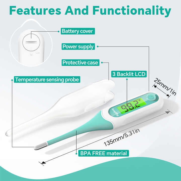 Medical devices for measuring home temperature 