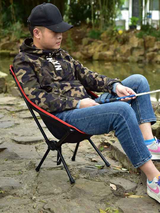 Woqi المحمولة المدمجة للطي كراسي للشاطئ . Woqi Portable Compact Folding Beach Chairs Portable