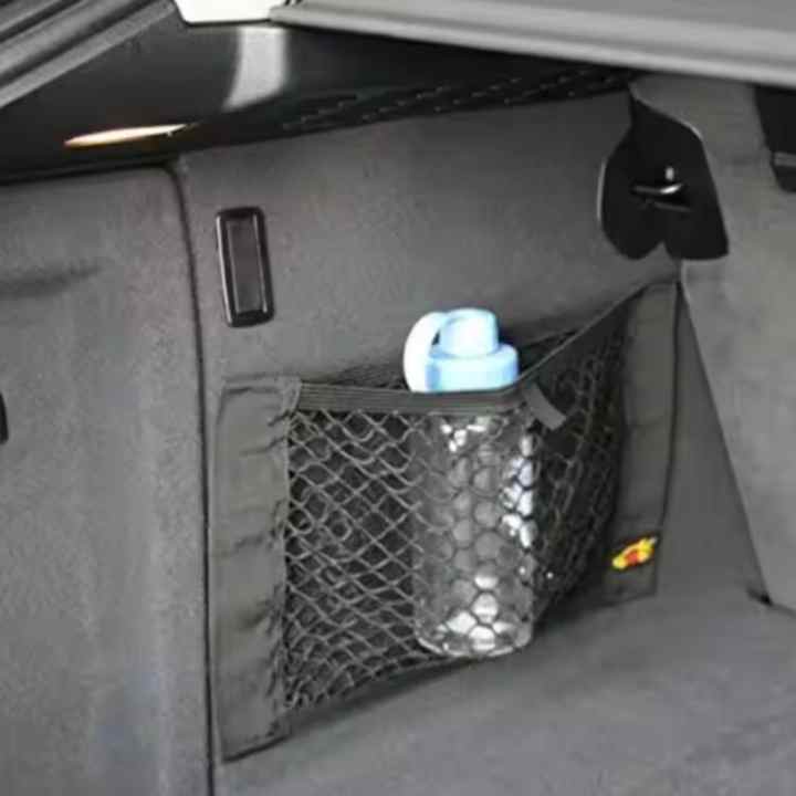 Car Trunk Net Flexible Organizer, Adhesive Wall Sticker, Car Accessories Car Net 