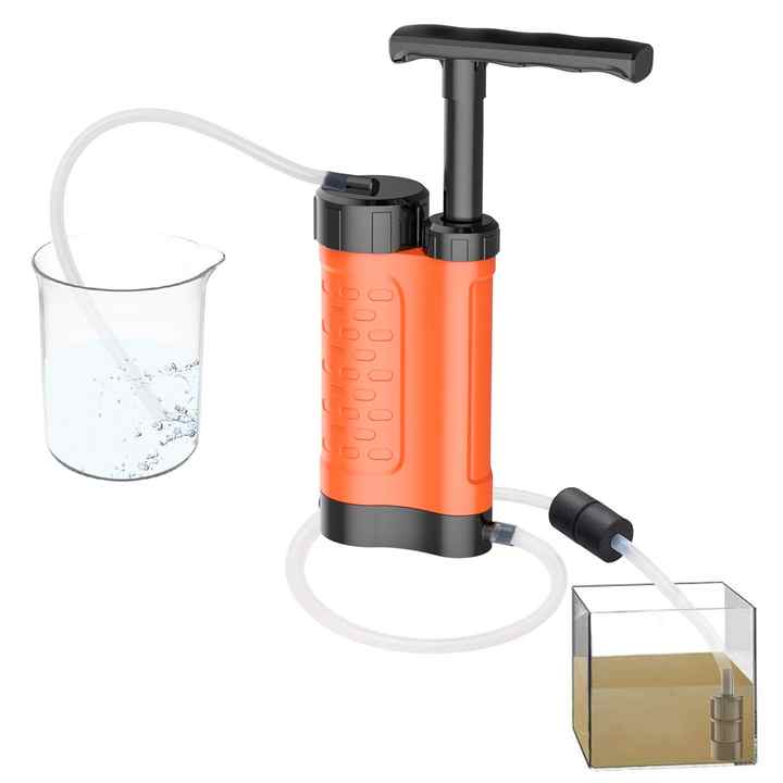 Camping Water Purifier, Emergency Survival Water Filter 