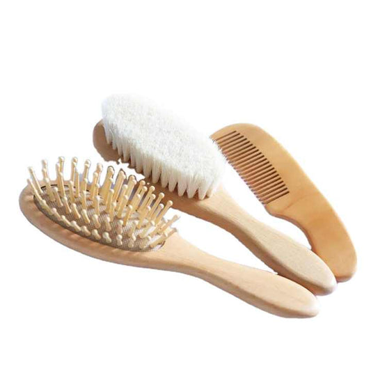 Baby Hair Brush -مجموعة فرشاة ومشط شعر الأطفال