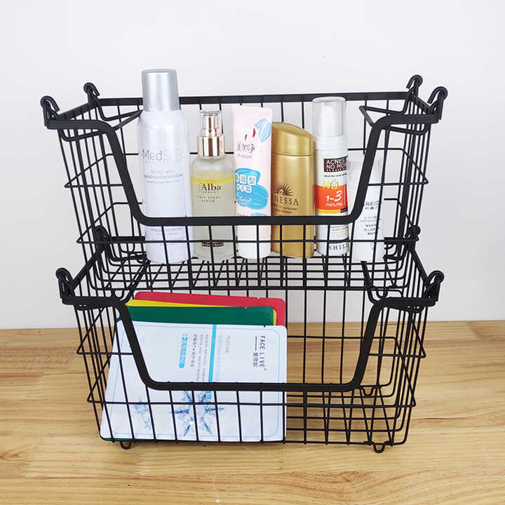 metal kitchen vegetable basket 