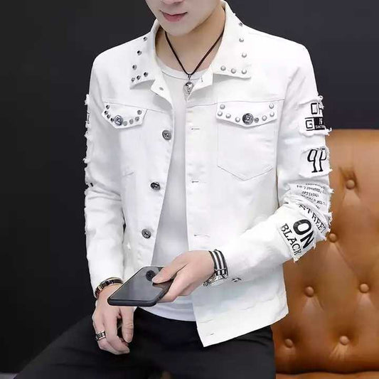Men's T-shirt denim jacket 
