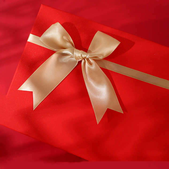 Free Sample Red Christmas Gift Box Wedding Gift Box 