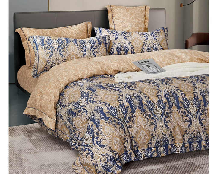 Summer Printed Cotton Bedspread Set 
