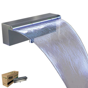 Decorative Flowing Pool Water Curtain of Artificial Landscape 