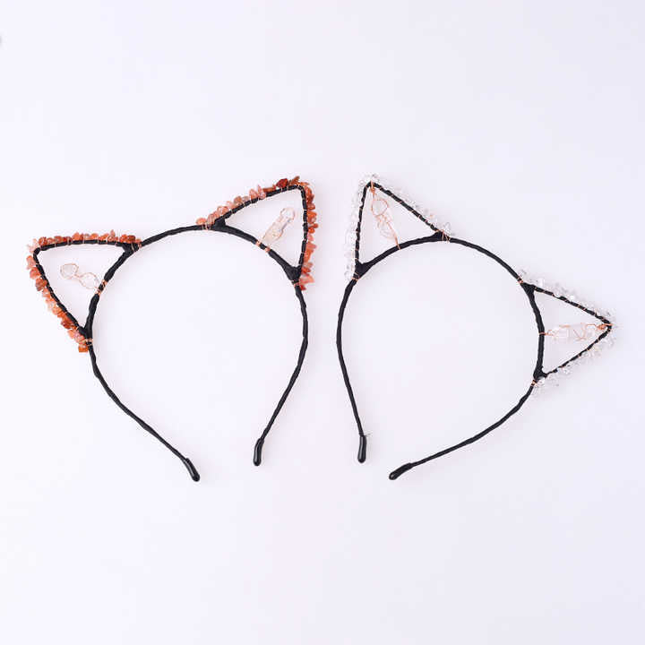 Hot Selling Natural Crystal Chips-عصابة رأس على شكل