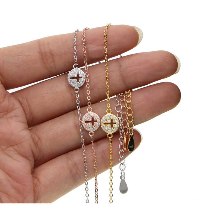اكسسوارات أطفال سوار فضة بناتي
