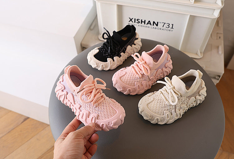 حذاء مسطح بنات ناعم