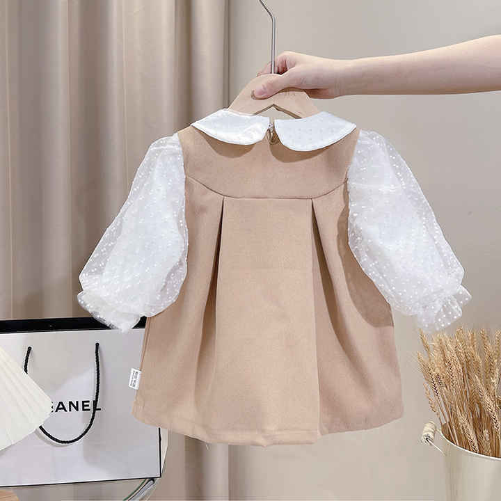 فستان ترنش على الطراز الكوري - Baby Girl Korean