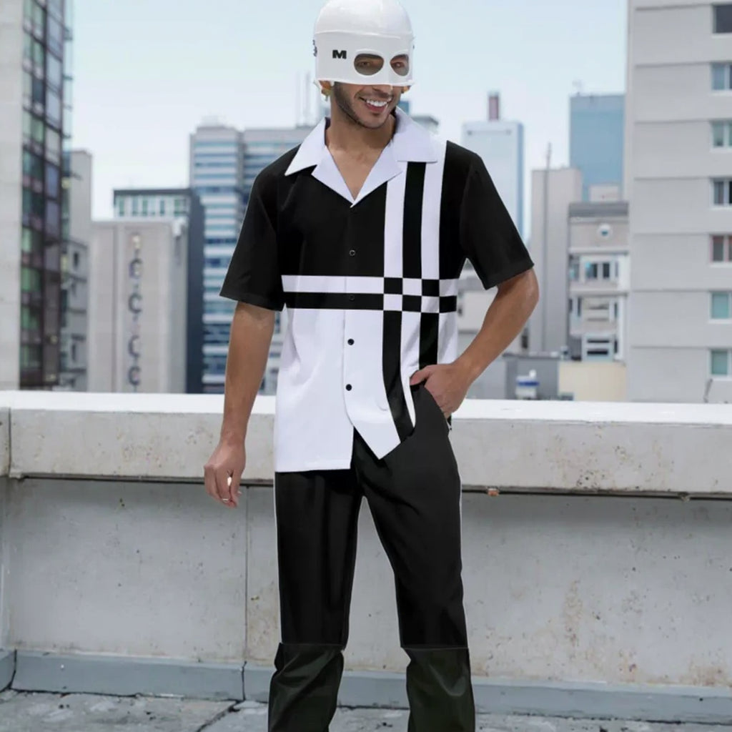 طقم ملابس خروج صيفية من القطن