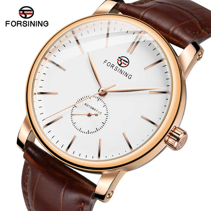 Forsining Men's Automatic Watch with Your Logo. 