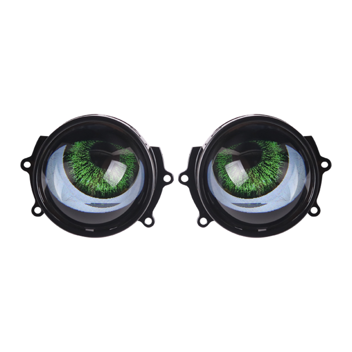 Fashion 3 Inch Devil Eyes Lens Car Light Mount. 