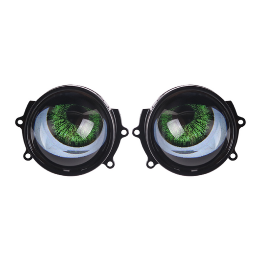 Fashion 3 Inch Devil Eyes Lens Car Light Mount. 