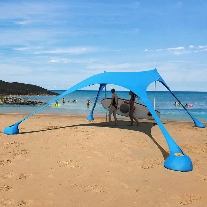 Ultralarge Foldable Beach Tent Outdoor Sun Shelters for Camping 