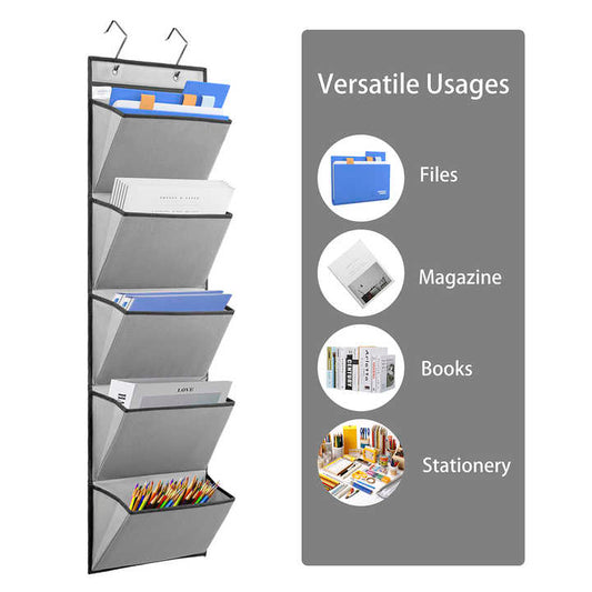Wall Mounted Hanging Mail Organizer-منظم أوراق العودة