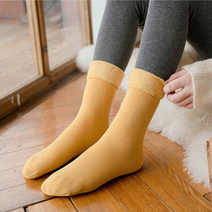 Winter Socks for Women Warm Wool Snow Socks 