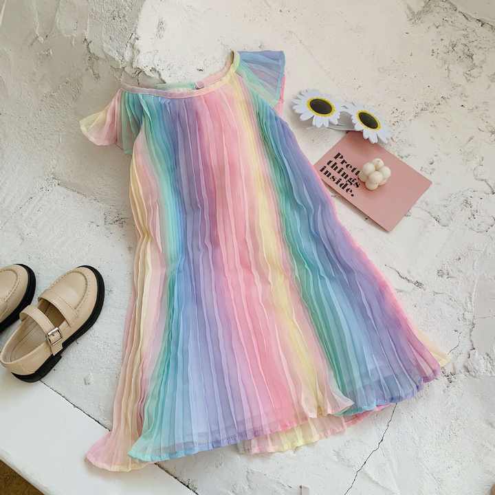فستان صيفي من الشيفون chiffon summer dress
