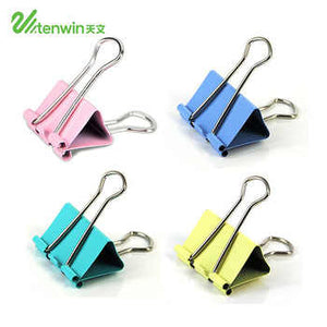 Tenwin Desk Stationery Binder Clips--مشابك ملفات مكتبي