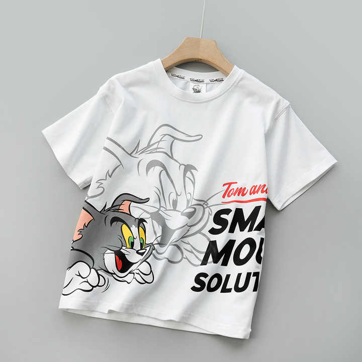 New Children's Cartoon T-shirt, Boys and Girls 