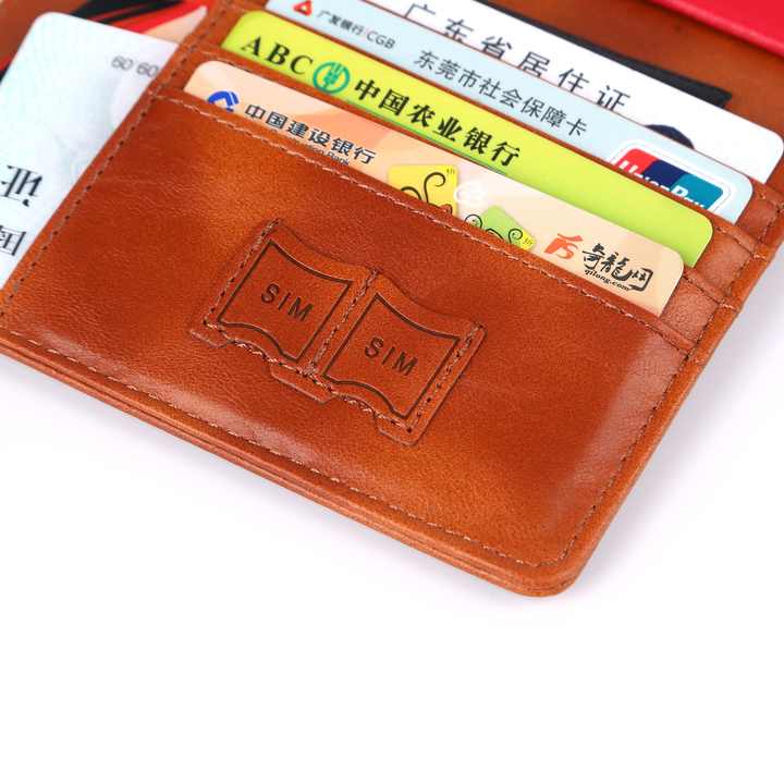 Custom Marble Passport Cover Travel Accessories RFID 