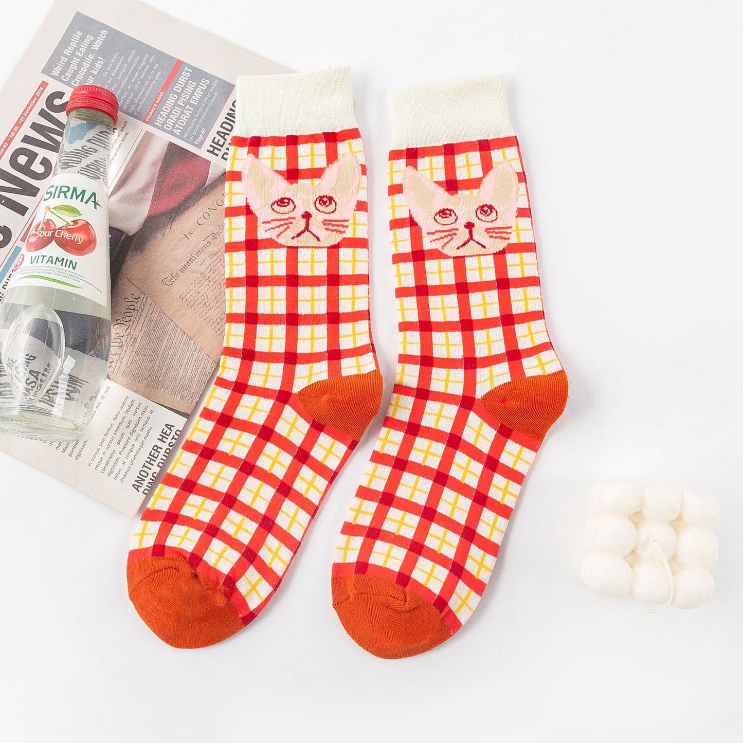 جوارب قطنية