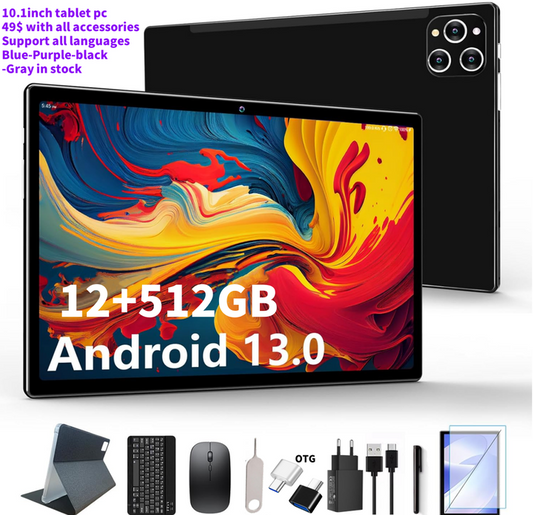 جهاز لوحي بشاشة مقاس 10.1 - حواسيب ولابتوبات
