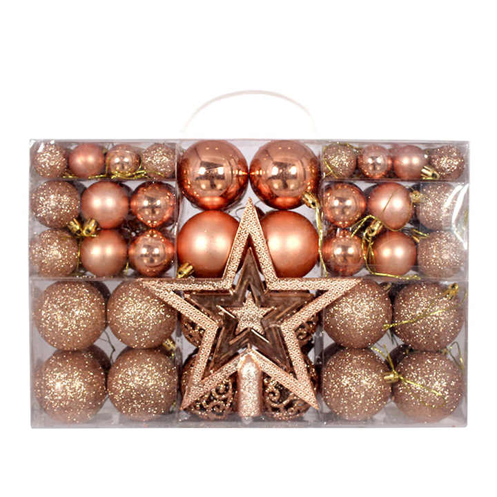 Shatterproof Plastic Christmas Balls 
