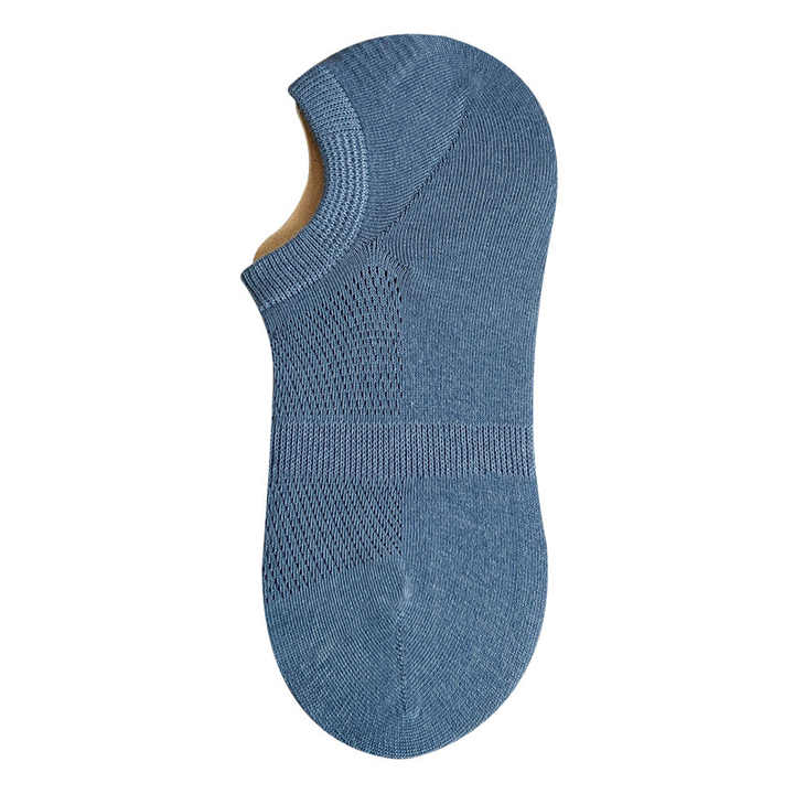 Anti-odor short socks, breathable pure cotton socks for men 