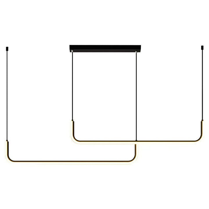 Modern aluminum pendant 