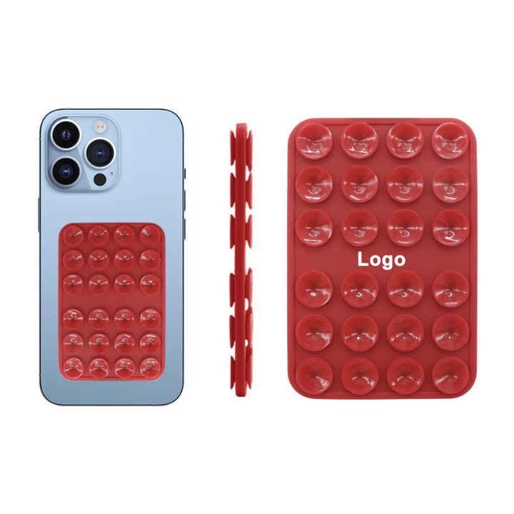 قبضة الهاتف المحمول على الوجهين وسادة شفط . Double-sided mobile phone grip sticky