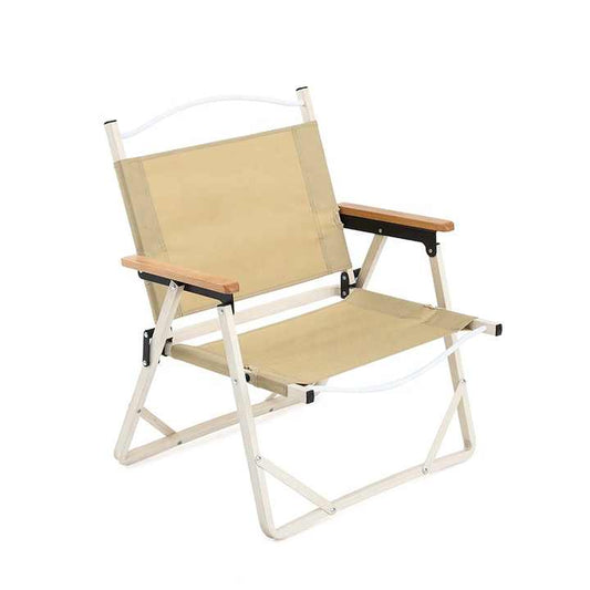 folding wooden camping chair 