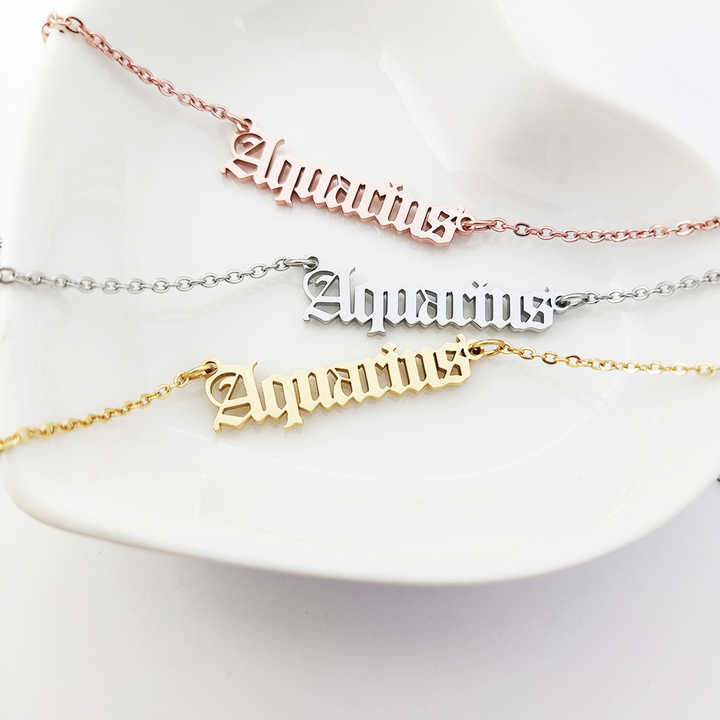Aquarius necklace