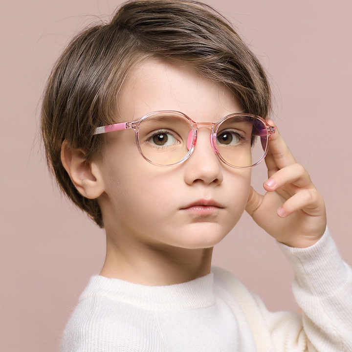 نظارات اطفال بضوء أزرق مع عدسات