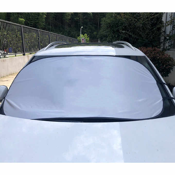 Piece Windshield Sunshade Foldable Car Window 