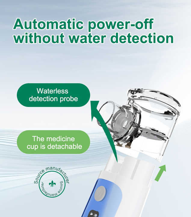 مصنع CE مجموعة محمولة باليد Nebulizadores Portatiles Nebulizador Portatil شبكة CE Factory Handheld Nebulizers Kit Portable Nebulizer Network