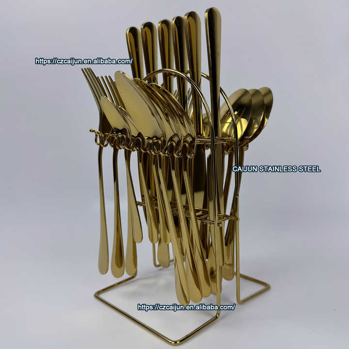 طقم أدوات مائدة 24 في جودة عالية لتناول العشاء