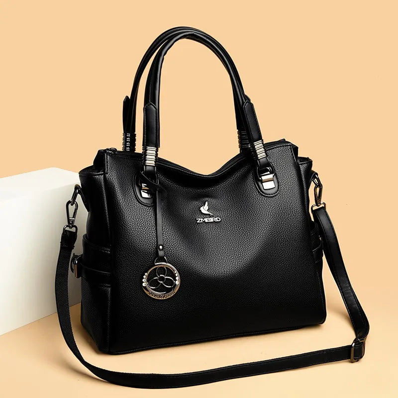 Women's Casual Leather Shoulder Bag 