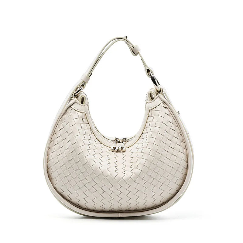 Large woven cowhide bags 